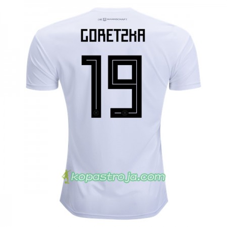 Billiga Fotbollströjor Tyskland Goretzka 19 VM 2018 Hemma tröja